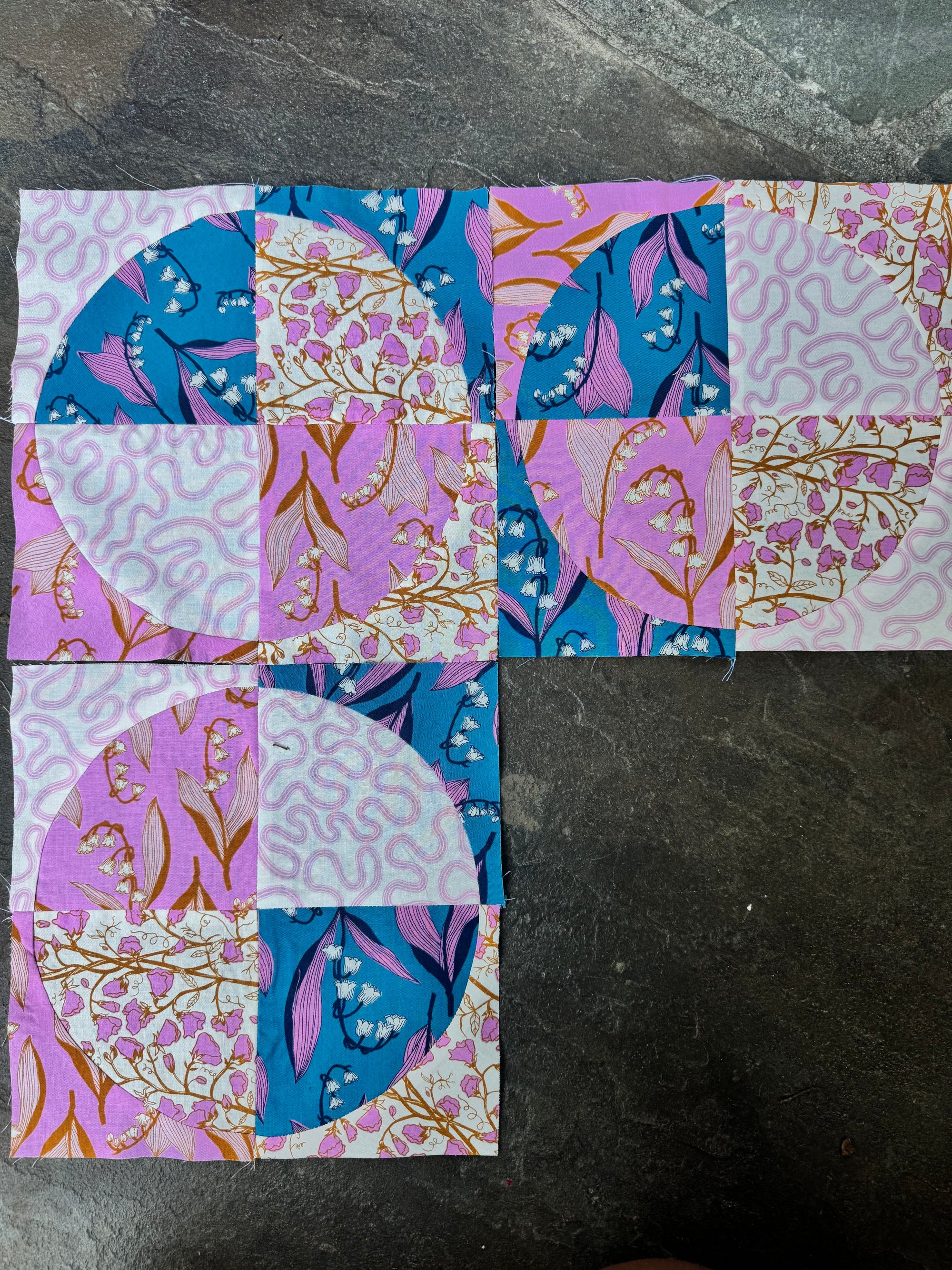 All the Curves: Quilting Workshop using Templates