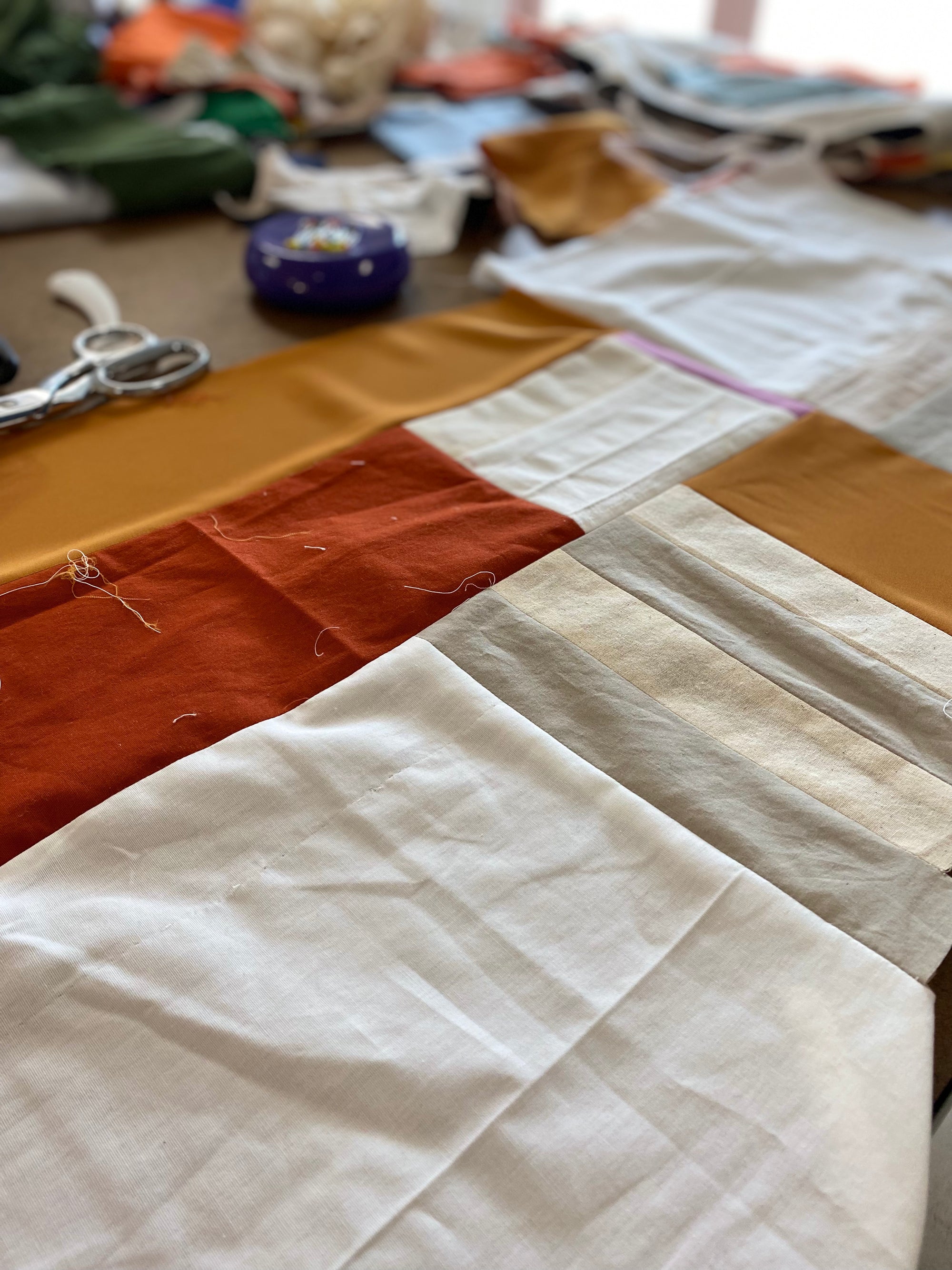 Patchwork with Rose Ponizil - Placemats and Coasters