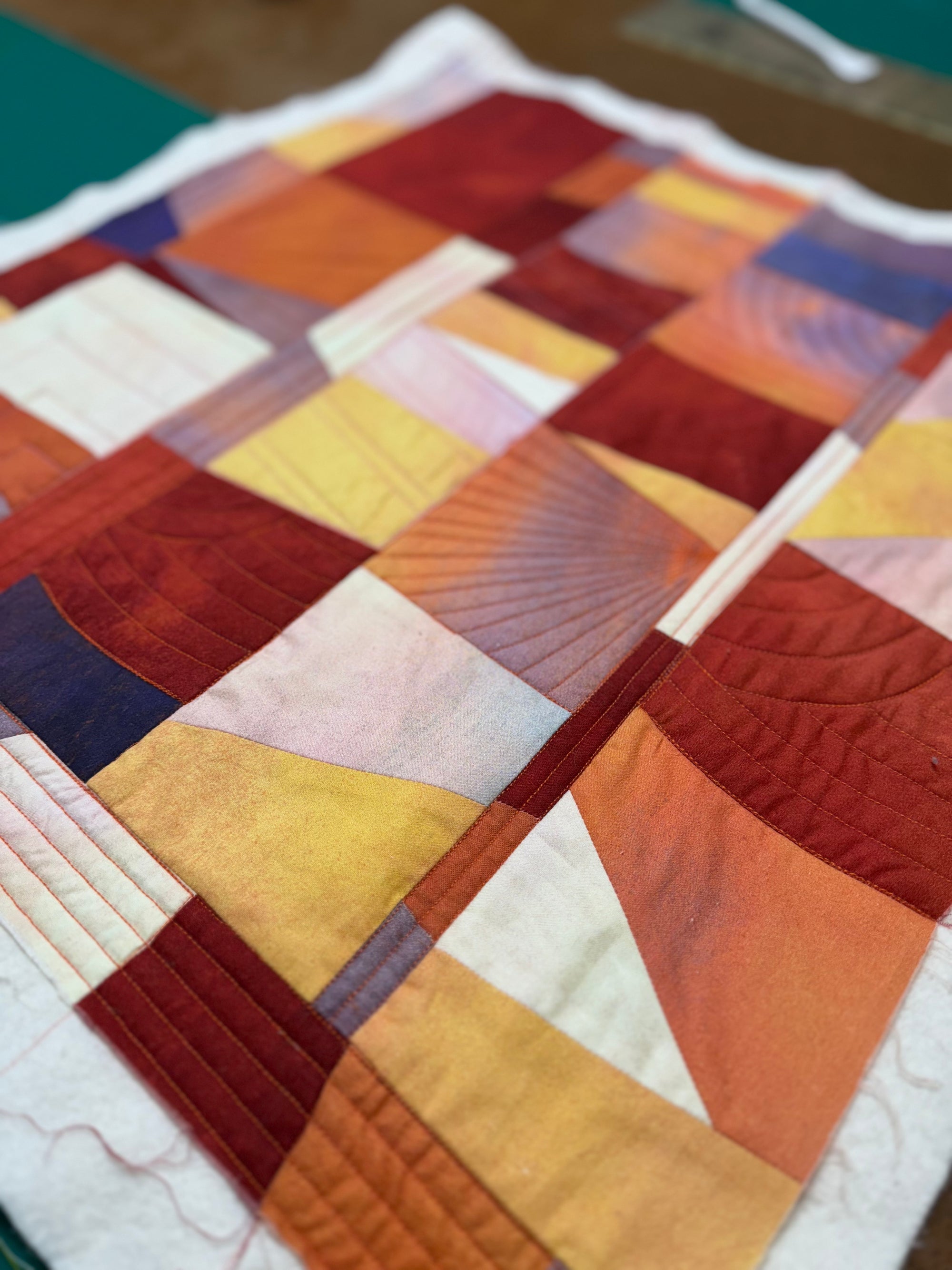 Improv Mini Quilt