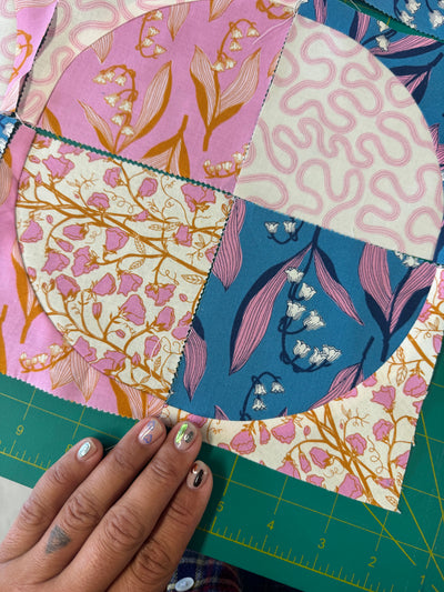All the Curves: Quilting Workshop using Templates