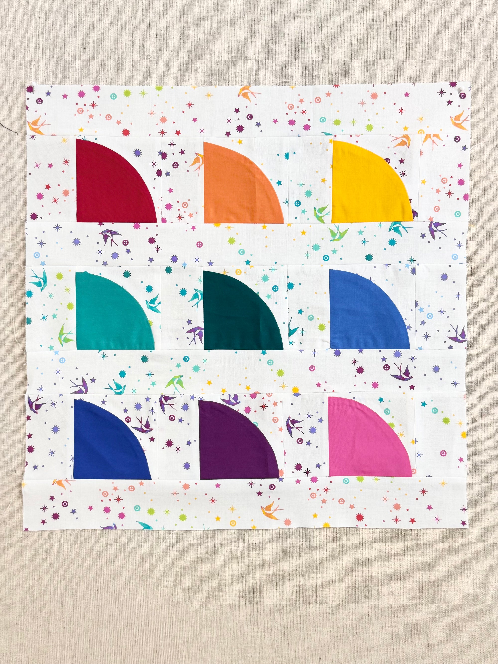 All the Curves: Quilting Workshop using Templates