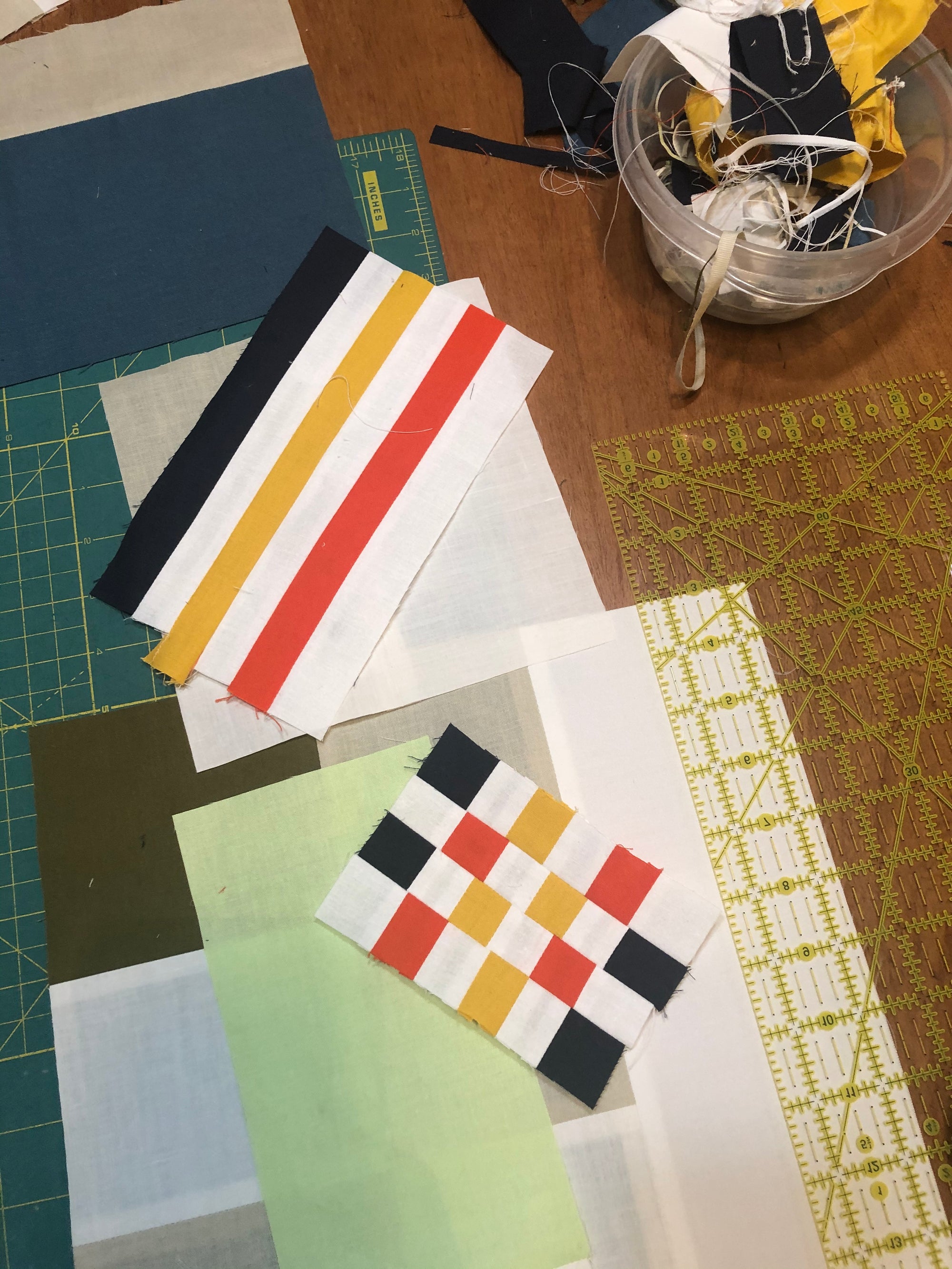 Patchwork with Rose Ponizil - Placemats and Coasters