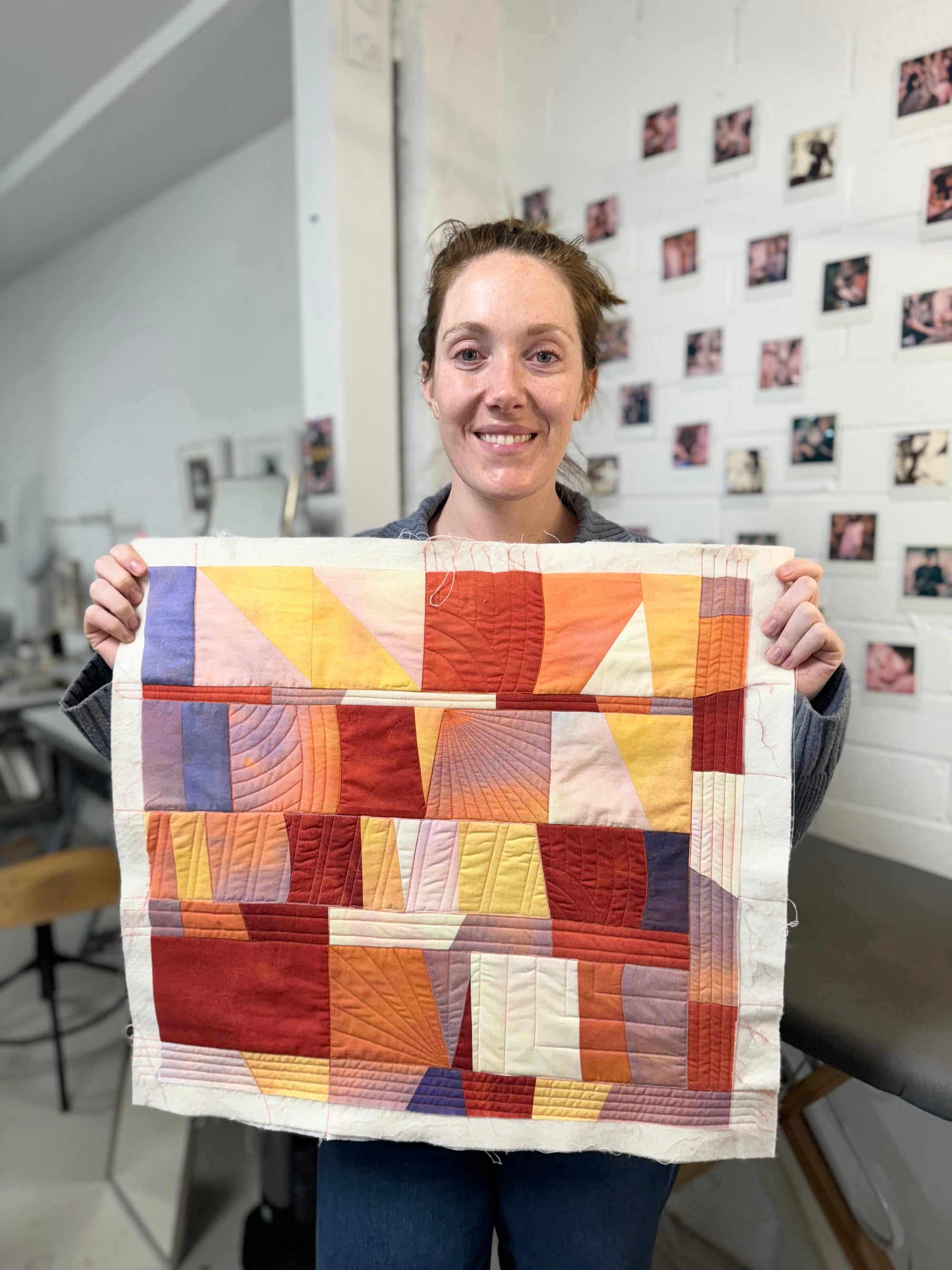 Improv Mini Quilt